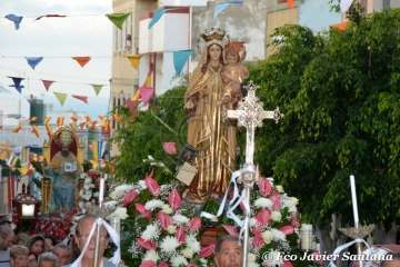 Procesión religiosa en El Ejido (Foto Francisco Javier Santana)